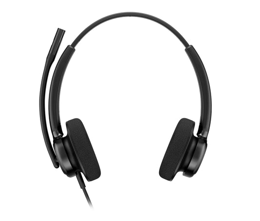 Бизнес слушалки HP Poly Mission 425 Stereo USB Wired Headset Classic WW