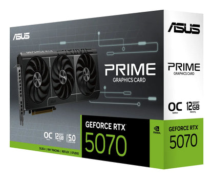 Графична карта за настолни компютри ASUS PRIME GeForce RTX 5070 12GB GDDR7 OC Edition