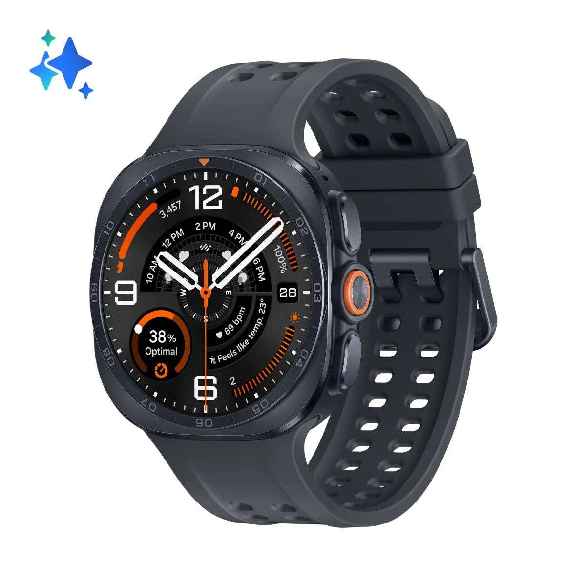 Смарт часовник Samsung Galaxy Watch Ultra 2 47mm 2/64GB LTE Black