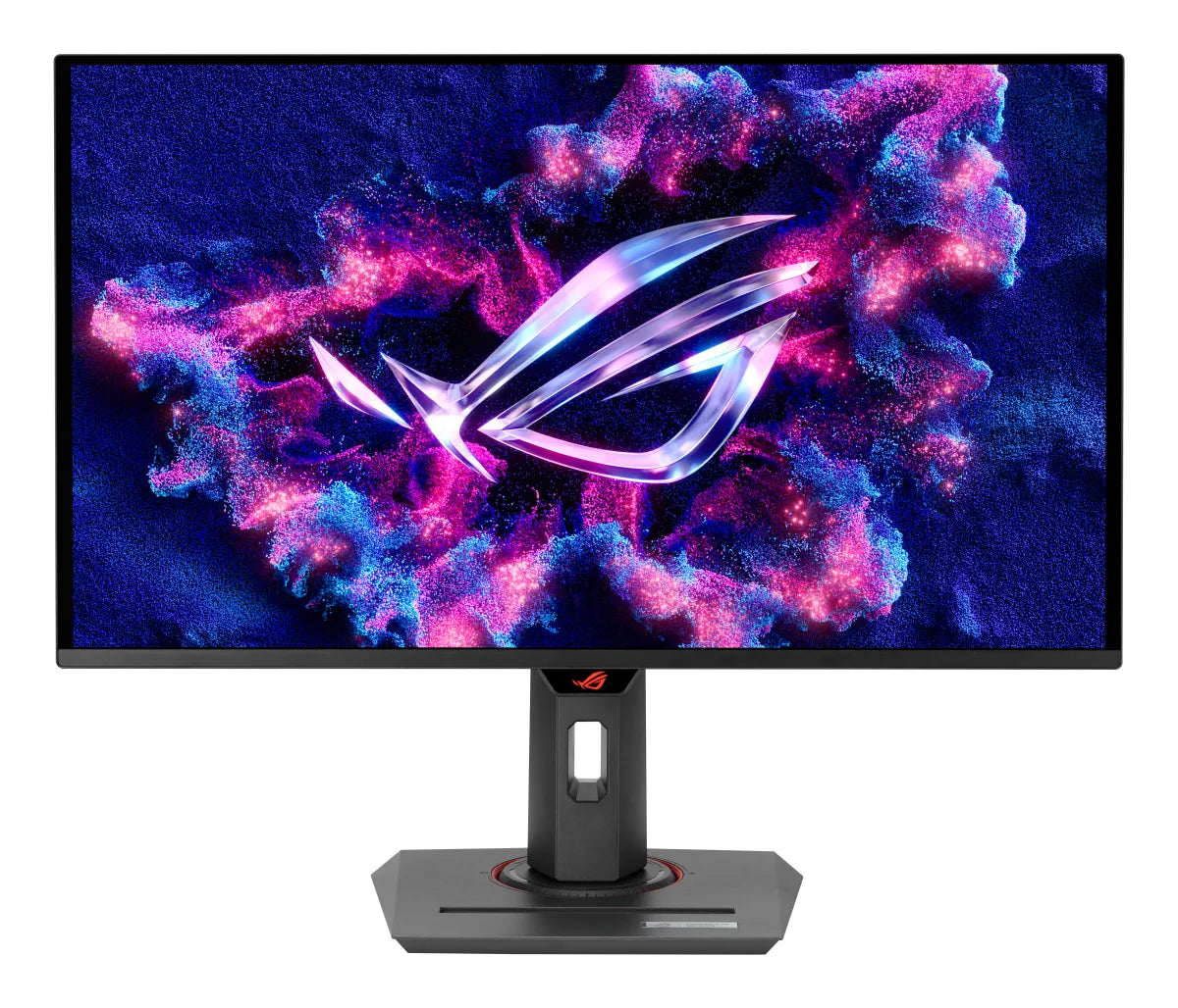 Гейминг монитор ASUS XG27UCDMG 26.5inch QD-OLED UHD 16:9 240Hz 450cd/m2 0.03ms 2xHDMI DP USB-C USB Hub: 3xUSB 3.2 G1 Type-A Black