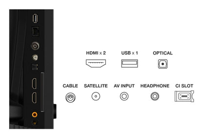 Телевизор TCL 40inch FHD Android TV DVB Audio 2x8W HDR10 40S5K