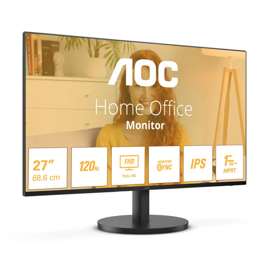 Бизнес монитор AOC 27B3HA2 27inch IPS 1920x1080 16:9 4ms 250cd/m2 HDMI VGA Black