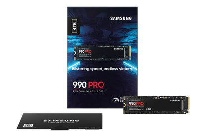 Вътрешни SSD Samsung SSD 990 PRO 4TB M.2 2280 PCIe 4.0 x4 NVMe 2.0