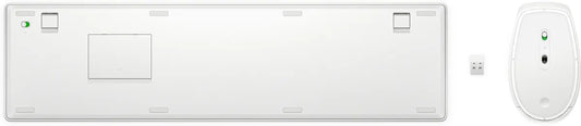 Мишка и клавиатура - безжични HP 655 White Wireless Keyboard and Mouse Combo