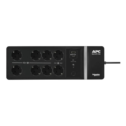Защита на захранването от пренапрежение APC Back-UPS UPS wall mountable / surface mountable AC 230V 600Watt 1050VA output connectors 10