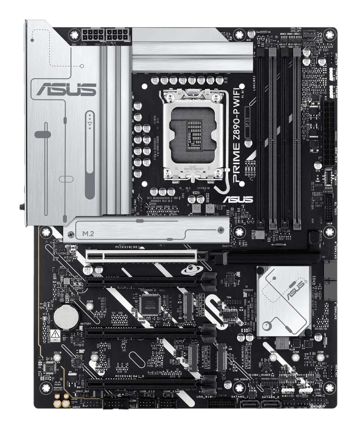 Дънна платка INTEL ASUS PRIME Z890-P WIFI LGA1851 DDR5 ATX MB