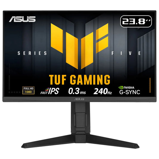 Гейминг монитор ASUS TUF Gaming Series 5 VG249QML5A 23.8inch Fast IPS FHD 16:9 240Hz 300cd/m2 0.3ms 2x2W Speaker 2xHDMI DP