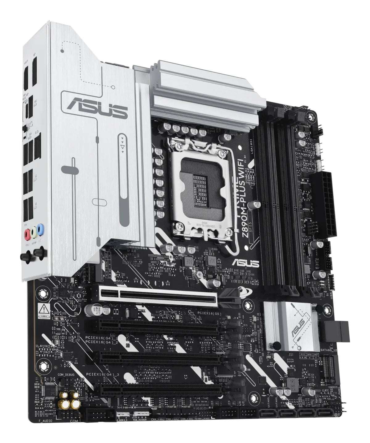 Дънна платка INTEL ASUS PRIME Z890M-PLUS WIFI LGA1851 DDR5 mATX MB