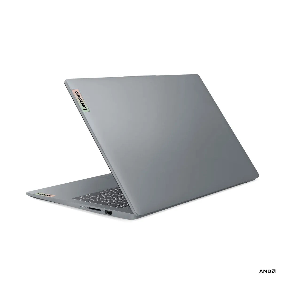 Консюмър и гейминг преносим компютър Lenovo IdeaPad Slim 3 AMD Ryzen 3 30 15.6inch FullHD 8GB DDR5 512GB PCIe NoOS Arctic Grey