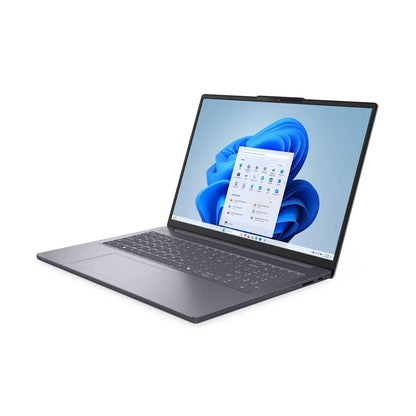 Консюмър и гейминг преносим компютър Lenovo IdeaPad Slim 3 AMD Ryzen 7 8840HS 16inch WUXGA AG 300N 24GB DDR5 512GB PCIe NoOS Luna Grey 3y