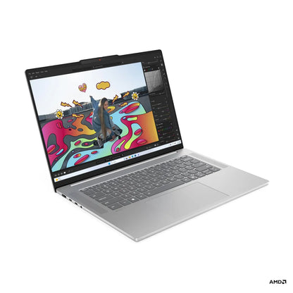 Консюмър и гейминг преносими компютър Lenovo IdeaPad Slim 5 AMD Ryzen 5 7535HS 15.3inch WUXGA 300N sRGB 16GB DDR5 512GB PCIe NoOS Cloud Grey 2y
