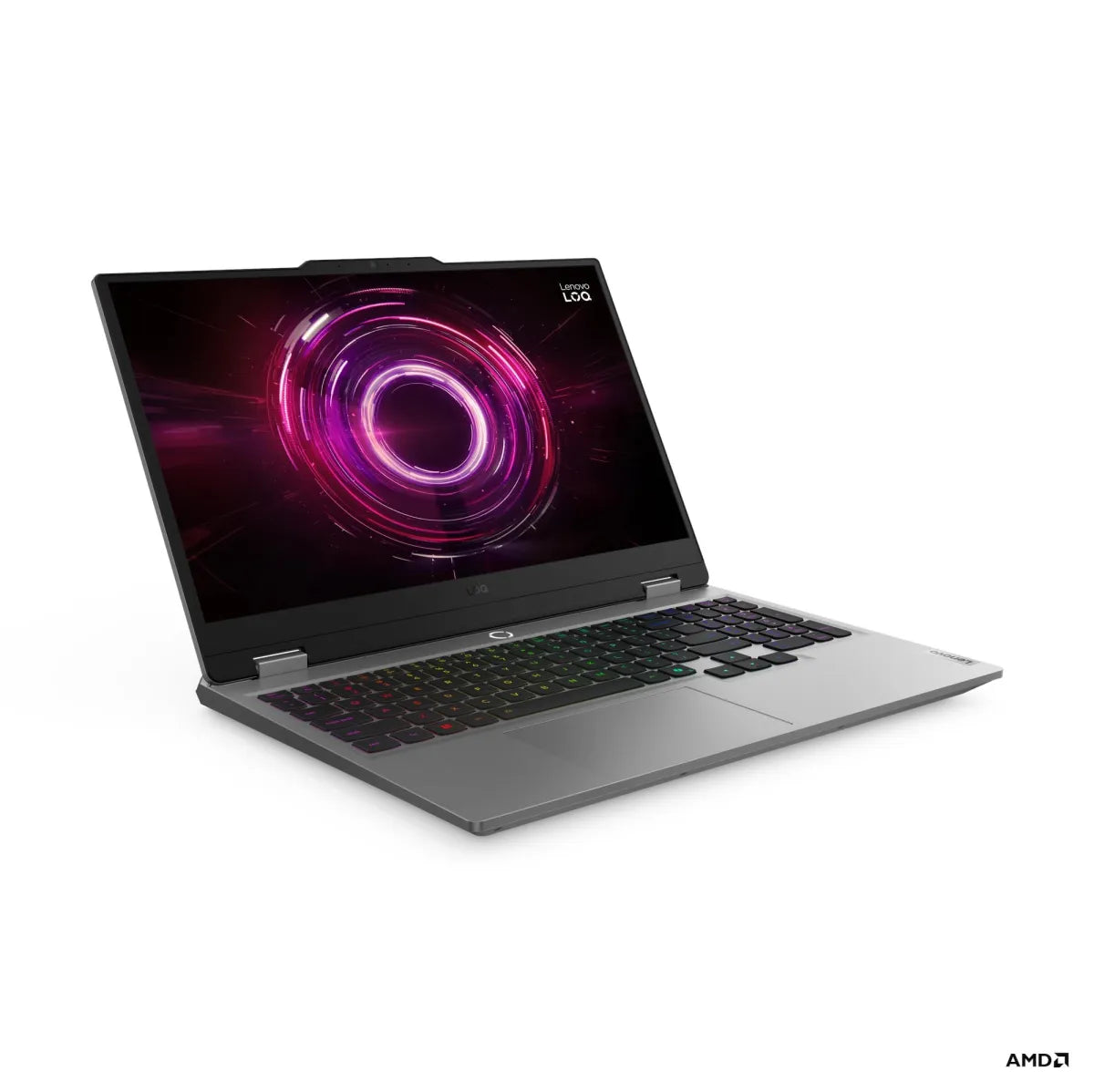 Гейминг преносим компютър Lenovo LOQ AMD Ryzen 7 250 15.6inch FullHD AG 144Hz 32GB DDR5 512GB PCIe RTX5060 8GB NoOS Luna Grey 3y