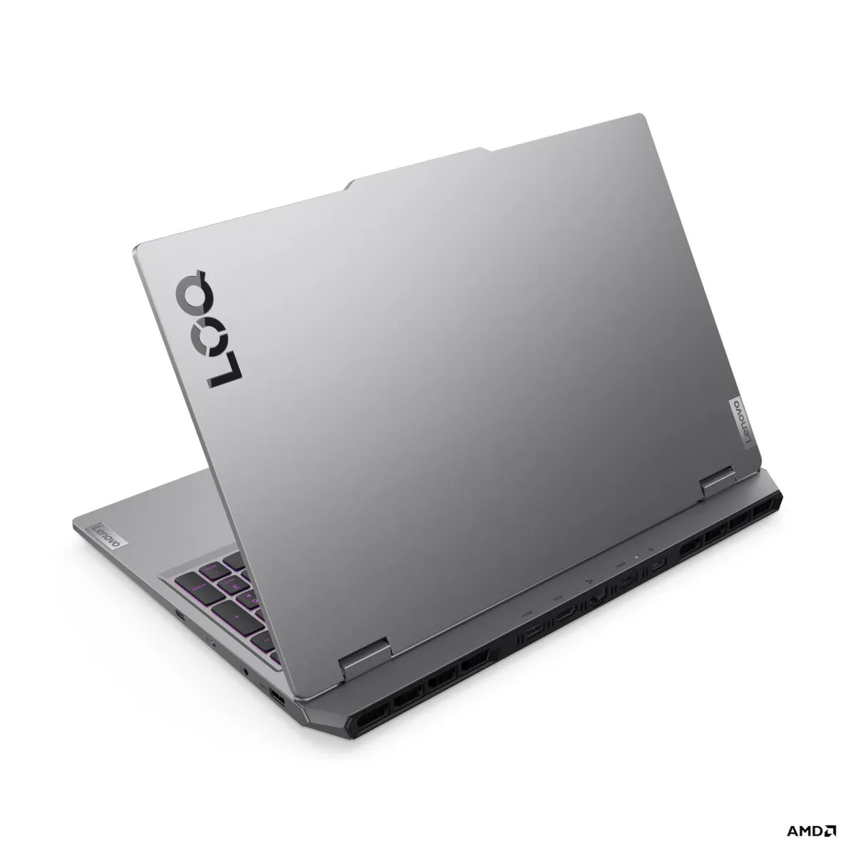 Гейминг преносим компютър Lenovo LOQ AMD Ryzen 7 250 15.6inch FullHD AG 144Hz 32GB DDR5 512GB PCIe RTX5060 8GB NoOS Luna Grey 3y