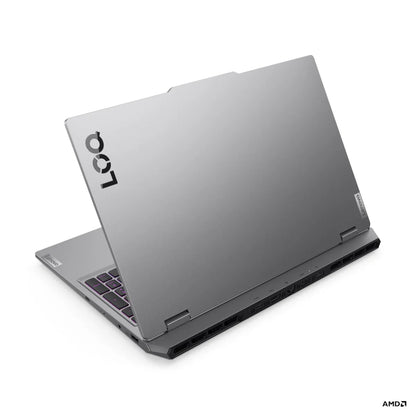 Гейминг преносим компютър Lenovo LOQ AMD Ryzen 7 250 15.6inch FullHD AG 144Hz 32GB DDR5 512GB PCIe RTX5060 8GB NoOS Luna Grey 3y