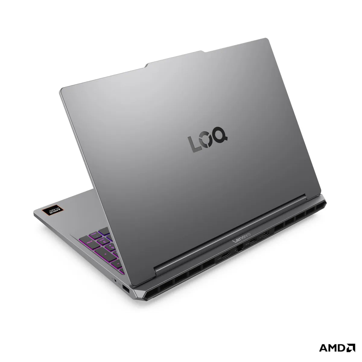 Гейминг преносим компютър Lenovo  LOQ 15AHP11 AMD Ryzen 7 15.3inch 16 GB DDR 5 512GB Luna Grey 3 y