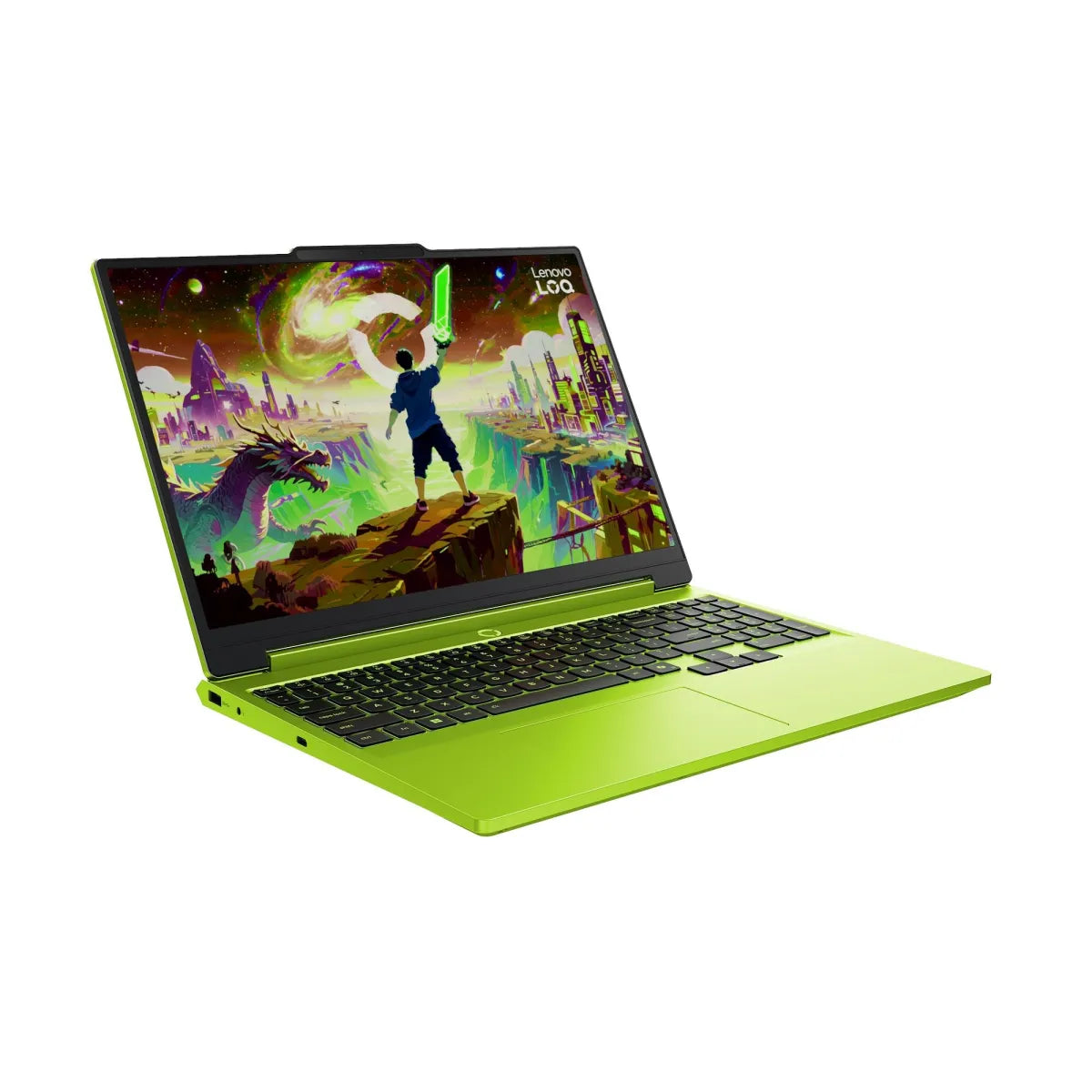 Гейминг преносими компютр Lenovo LOQ AMD Ryzen 7 250 15.3inch WQXGA 500N 165Hz 16GB DDR5 512GB PCIe RTX5050 8GB W11H Surge Green 3y