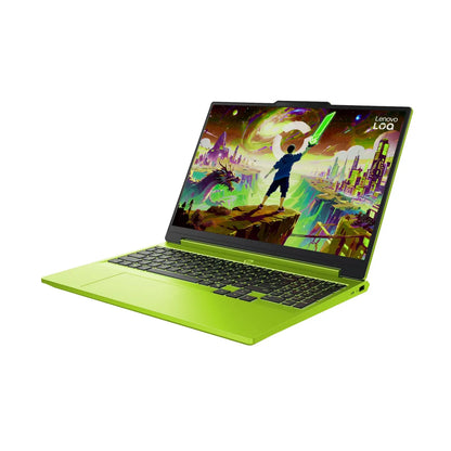 Гейминг преносими компютр Lenovo LOQ AMD Ryzen 7 250 15.3inch WQXGA 500N 165Hz 16GB DDR5 512GB PCIe RTX5050 8GB W11H Surge Green 3y
