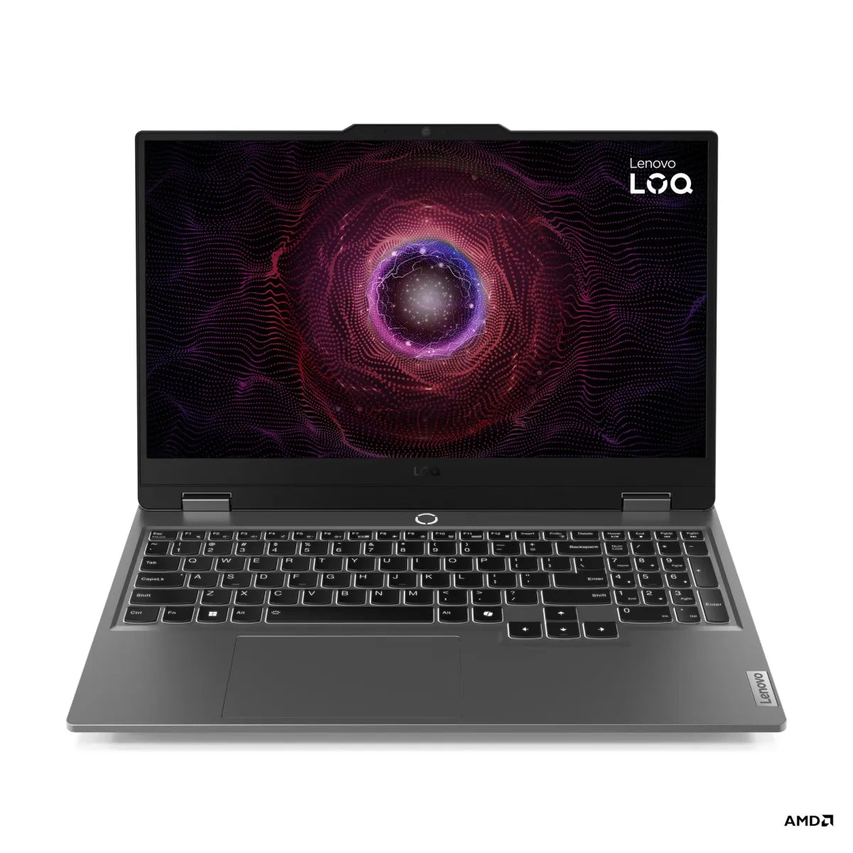 Гейминг преносим компютър Lenovo LOQ AMD Ryzen 7 7445HS 15.6inch FHD 144Hz 16GB DDR5 512GB PCIe RTX3050 6GB NoOS Luna Grey 3y