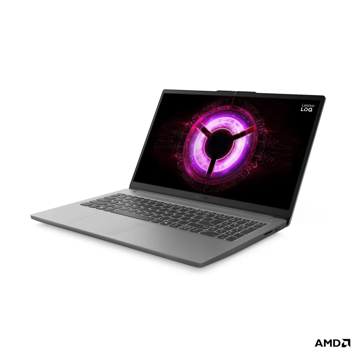 Гейминг преносим компютър Lenovo LOQ AMD Ryzen 5 150 15.6inch FullHD AG 144Hz 16GB DDR5 512GB PCIe RTX3050 6GB NoOS Luna Grey 3y