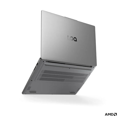 Гейминг преносим компютър Lenovo LOQ AMD Ryzen 5 150 15.6inch FullHD AG 144Hz 16GB DDR5 512GB PCIe RTX3050 6GB NoOS Luna Grey 3y