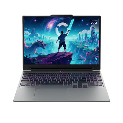Гейминг преносим компютър Lenovo LOQ Intel Core Ultra 7 355 15.3inch WUXGA AG 165Hz 16GB DDR5 512GB PCIe RTX5050 8GB NoOS Luna Grey 3y