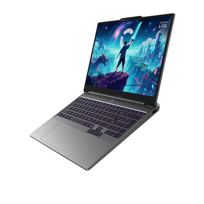 Гейминг преносим компютър Lenovo LOQ Intel Core Ultra 7 355 15.3inch WUXGA AG 165Hz 16GB DDR5 512GB PCIe RTX5050 8GB NoOS Luna Grey 3y