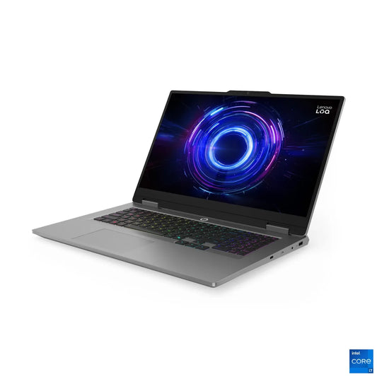 Гейминг преносим компютър Lenovo LOQ Intel Core i7-13650HX 17.3inch FHD 165Hz 16GB DDR5 512GB PCIe RTX5050 8GB NoOS Luna Grey