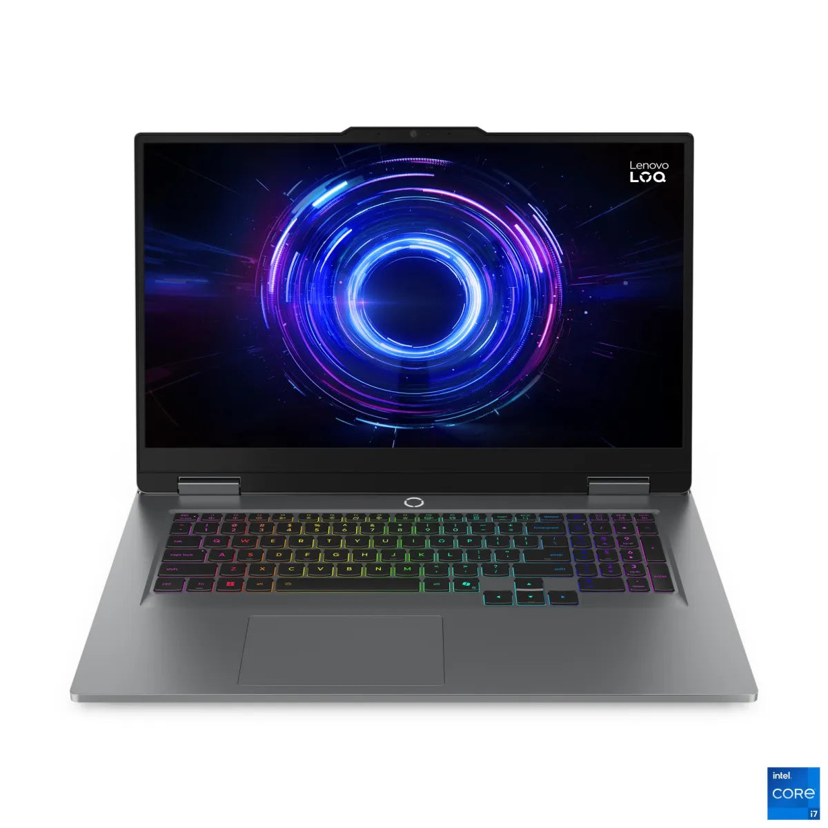 Гейминг преносим компютър Lenovo LOQ Intel Core i7-13650HX 17.3inch FHD 165Hz 16GB DDR5 512GB PCIe RTX5050 8GB NoOS Luna Grey