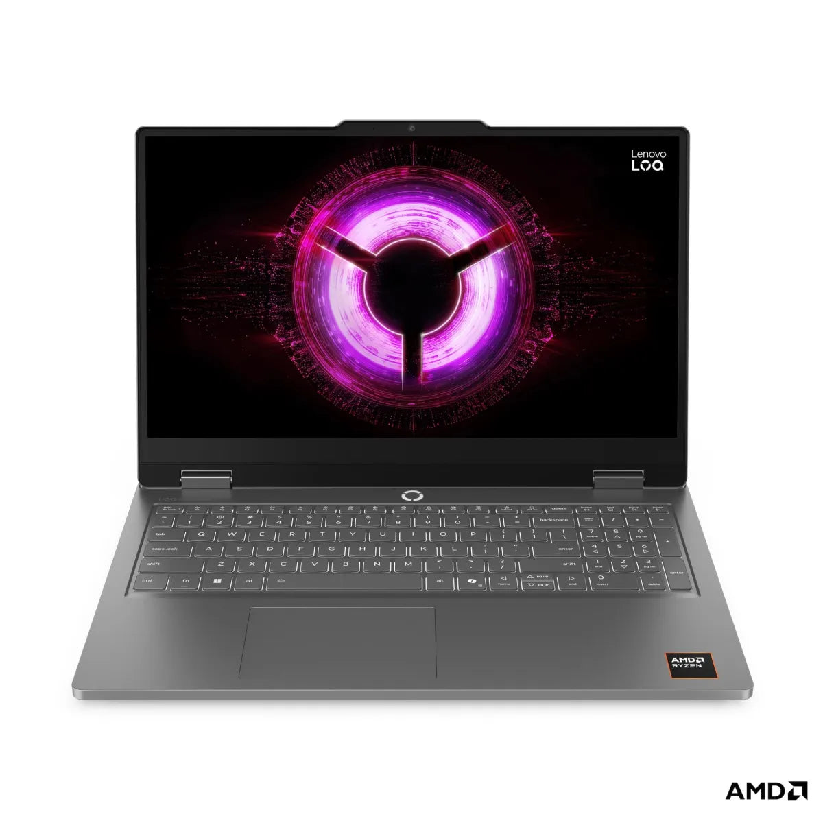 Гейминг преносим компютър Lenovo LOQ Essential AMD Ryzen 7 170 15.6inch FullHD AG 144Hz 16GB DDR5 512GB PCIe RTX5060 8GB NoOS Luna Grey 3y