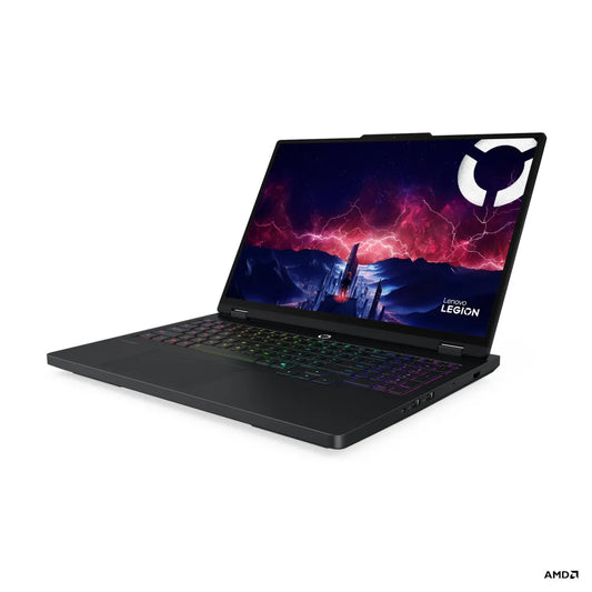 Гейминг преносим компютър Lenovo Legion Pro 5 AMD Ryzen 9 9955HX 16inch WQXGA OLED 500N 165Hz HDR 32GB DDR5 1TB RTX5070 8GB NoOS Eclipse Black 3y