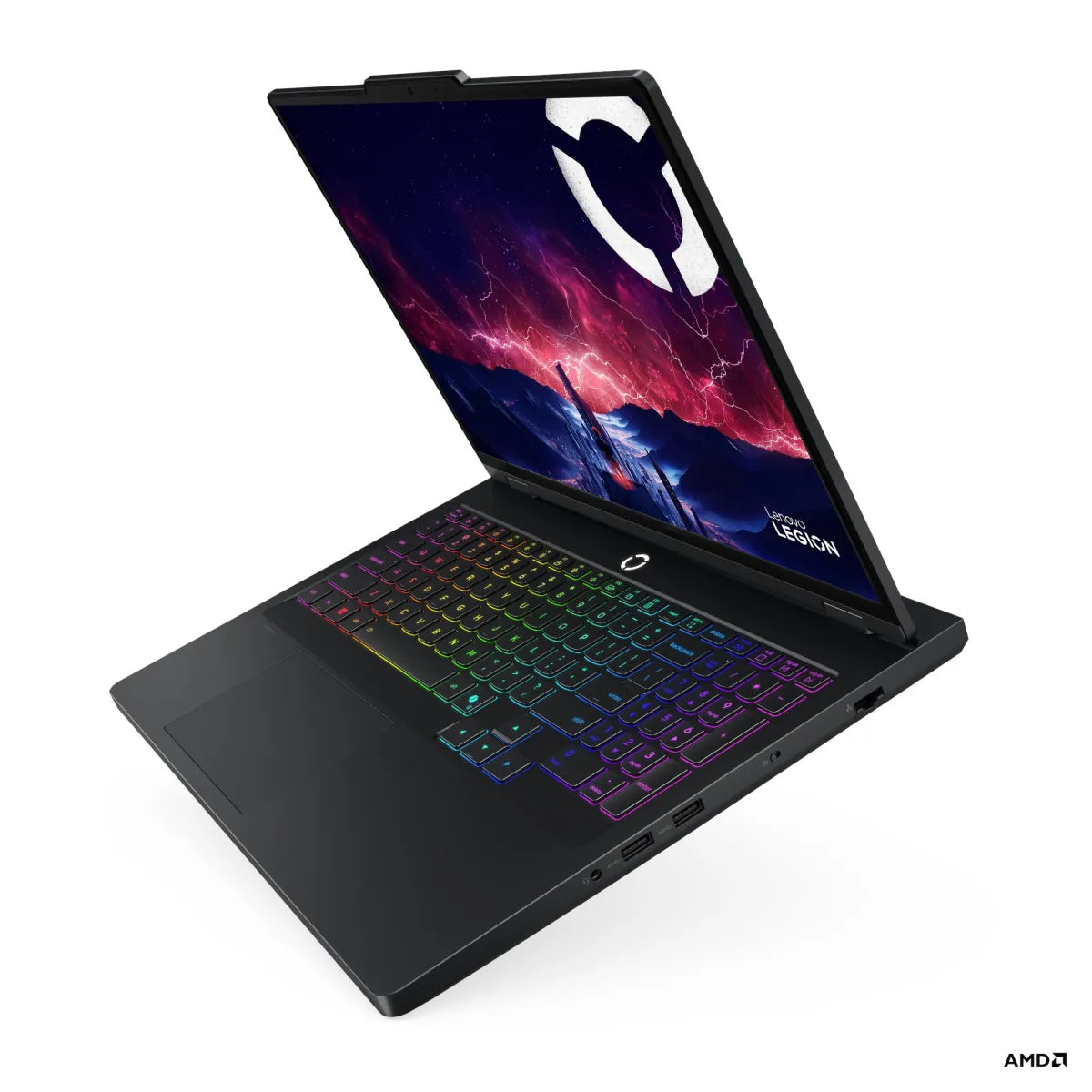 Гейминг преносим компютър Lenovo Legion Pro 5 AMD Ryzen 9 9955HX 16inch WQXGA OLED 500N 165Hz HDR 32GB DDR5 1TB RTX5070 8GB NoOS Eclipse Black 3y