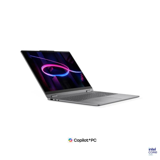 Консюмър и гейминг преносим компютър Lenovo Yoga 7 2-in-1 Intel Core Ultra 7 355 16inch WUXGA OLED Touch 24GB DDR5 1TB W11H Luna Grey 3y + Pen