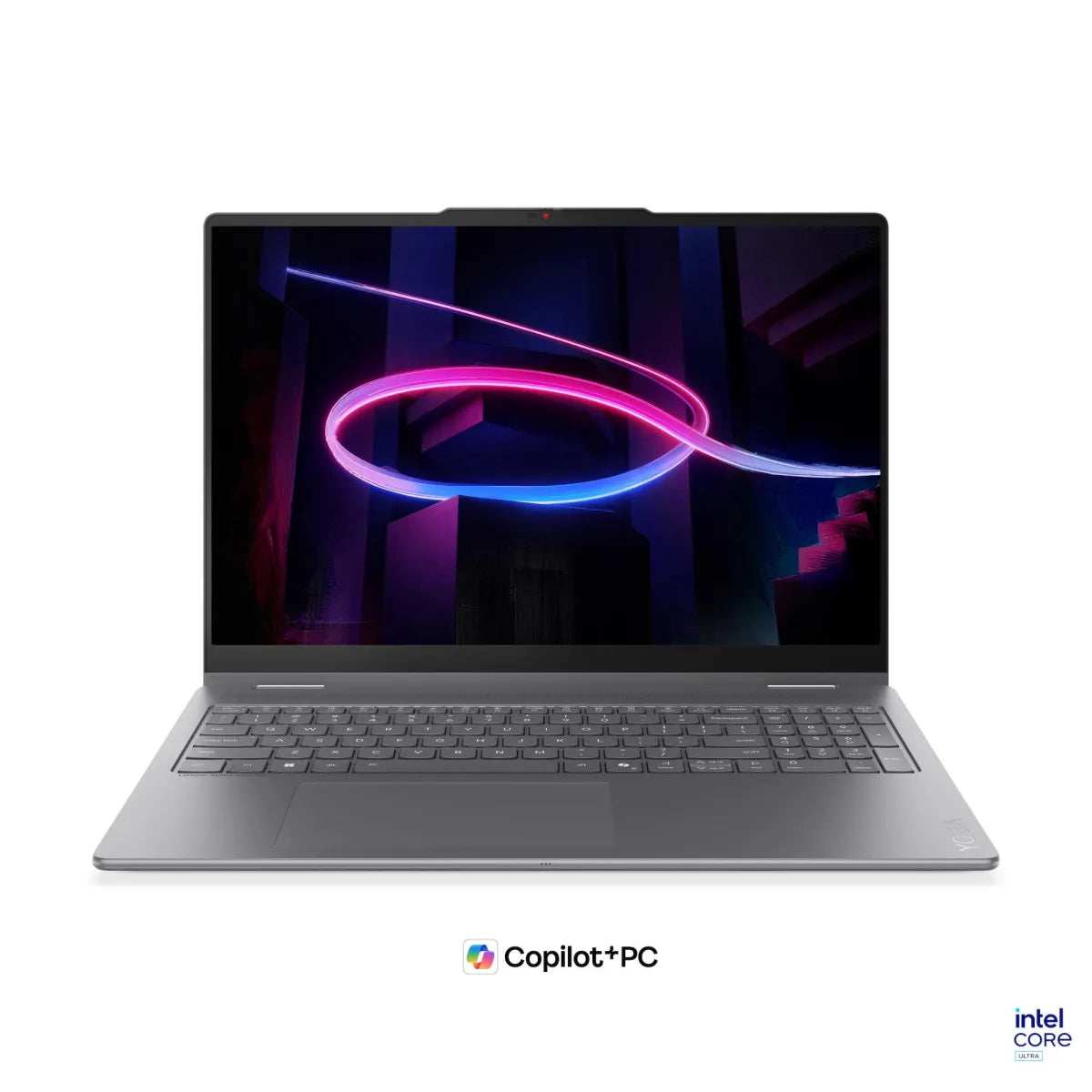 Консюмър и гейминг преносим компютър Lenovo Yoga 7 2-in-1 Intel Core Ultra 7 355 16inch WUXGA OLED Touch 24GB DDR5 1TB W11H Luna Grey 3y + Pen