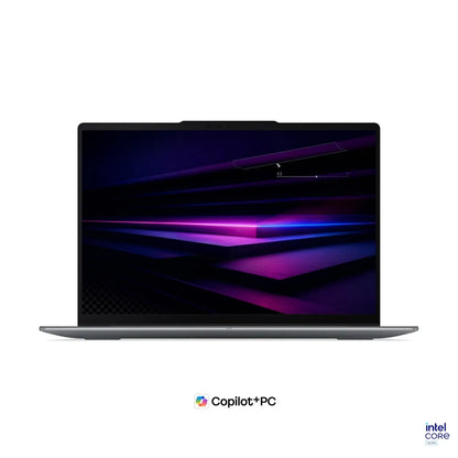 Гейминг преносим компютър Lenovo Yoga Slim 7 Intel Core Ultra 5 226V 14inch WUXGA OLED 16GB DDR5 512GB PCIe W11H Luna Grey 3y