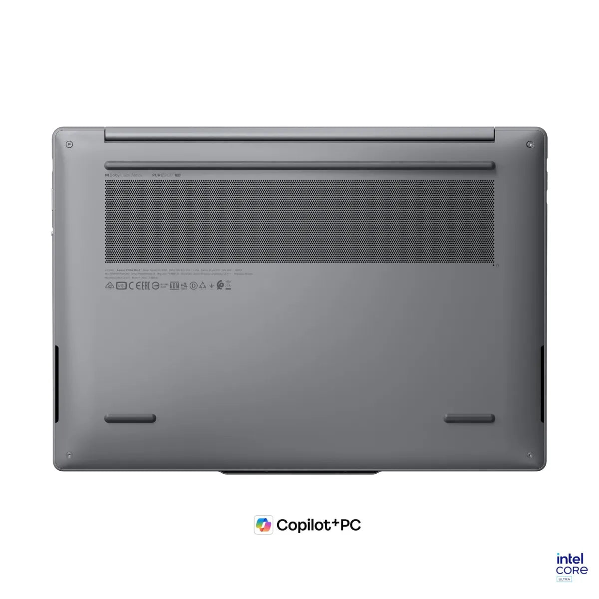 Гейминг преносим компютър Lenovo Yoga Slim 7 Intel Core Ultra 5 226V 14inch WUXGA OLED 16GB DDR5 512GB PCIe W11H Luna Grey 3y