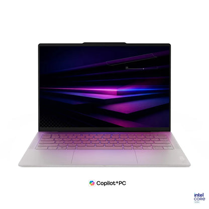 Гейминг преносим компютър Lenovo Yoga Slim 7 Ultra Intel Core Ultra 7 355 14inch 2.8K OLED Touch 32GB DDR5 1TB PCIe W11H Seashell 3y