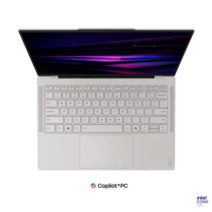 Гейминг преносим компютър Lenovo Yoga Slim 7 Ultra Intel Core Ultra 7 355 14inch 2.8K OLED Touch 32GB DDR5 1TB PCIe W11H Seashell 3y