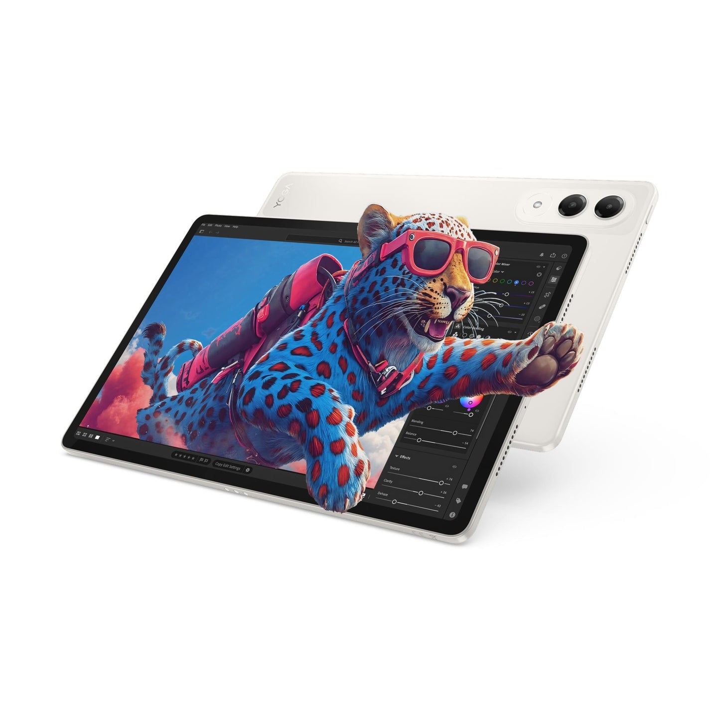 Таблет с Android Lenovo Yoga Tab WiFi Qualcomm Snapdragon QCM6580Q 3.3GHz 11.1inch 3.2k 144Hz 12GB DDR5x 256GB UFS Android 15 Seashell + Pen