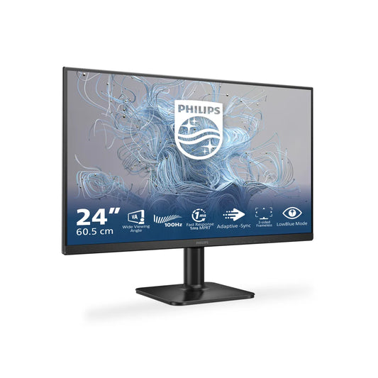 Бизнес монитор Philips 24E2N1100LB/00 23.8inch 1920x1080 100Hz HDMI D-Sub Black