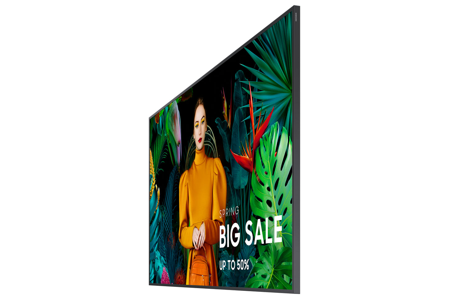 Професионален дисплей Samsung QB55C 55inch UHD 16/7 350nit Proffesional Smart Signage