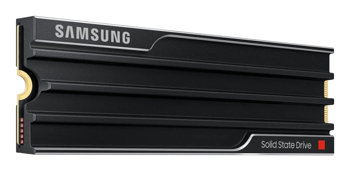 Вътрешни SSD Samsung 9100 PRO SSD Heatsink NVMe M.2 1TB PCIe 5.0 14.700 MB/s Read 13.300 MB/s Write Internal SSD for PC-Gaming and video editing