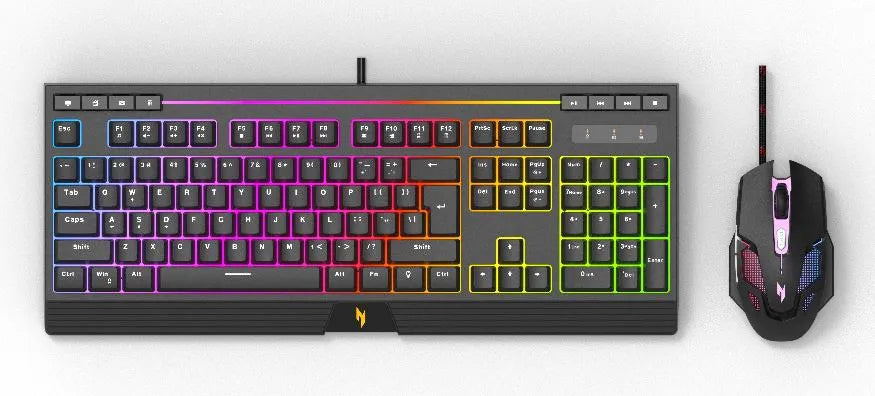 Гейминг мишкa и клавиатурa Acer NITRO COMBO SET - WIRED KEYBOARD AND MOUSE US INTERNATIONAL - RETAIL PACK