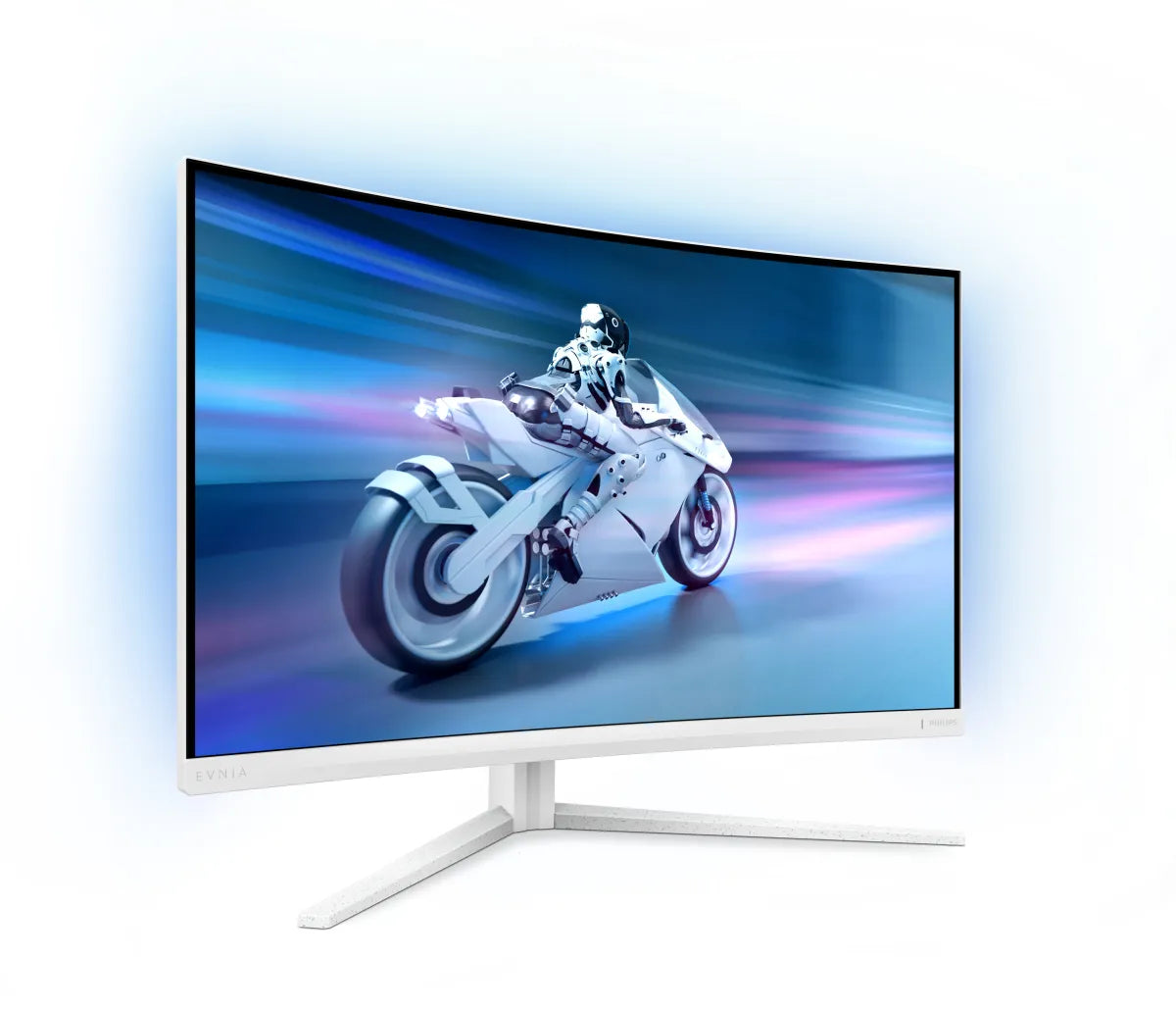 Гейминг монитор Philips 32M2C5501/00 31.5inch 2560x1440 VA Curved 1500R 130mm EVNIA 5000 Ambiglow Curved QHD 2K 180Hz Fast VA 1ms GtG HDR10