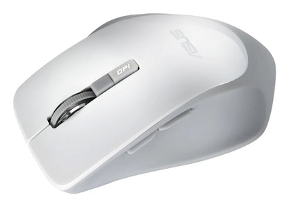 Мишка - безжична ASUS Optical Mouse WT425 Wireless 1600dpi 6 butons 65g 104x68x40mm Silent mouse click design for right hand White