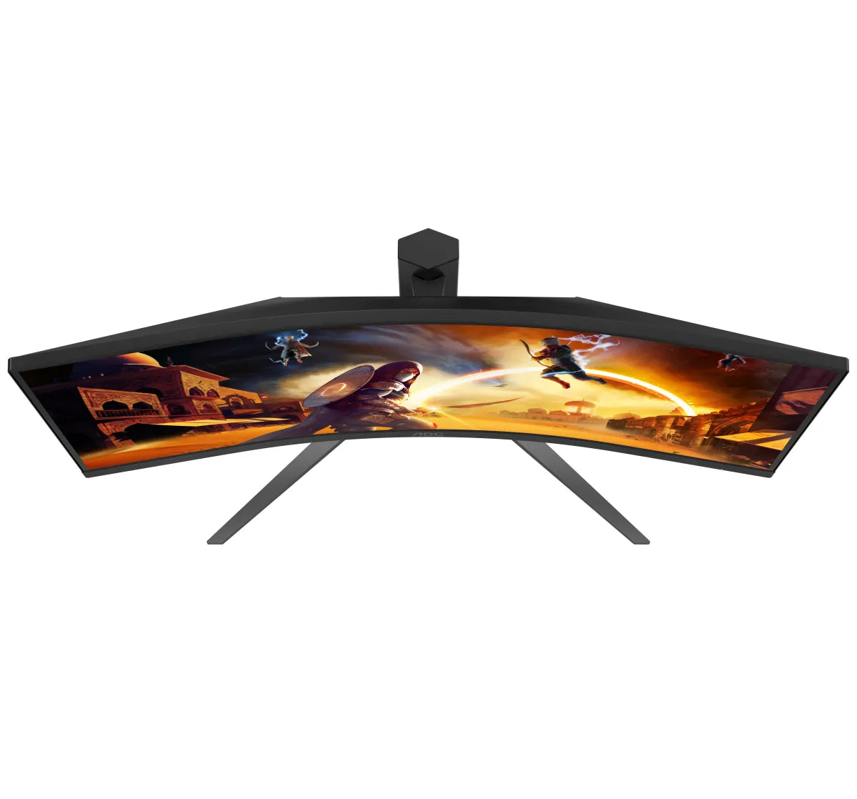 Гейминг монитор AOC CU34G4 34inch Curved Fast VA UWQHD 21:9 180Hz 0.5ms 300cd/m2 HDMI 2.0 DP1.4 Speakers