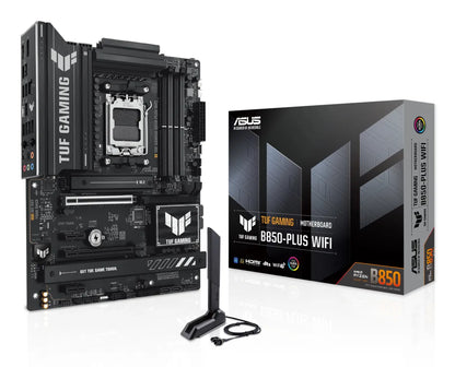 Гейминг дънна платка ASUS TUF GAMING B850-PLUS WIFI AM5 DDR5 ATX MB 1xHDMI 1xDP 3xM.2 4xSATA
