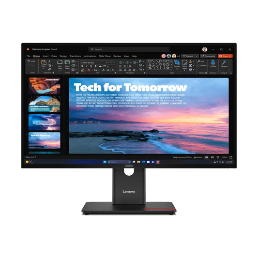 Бизнес монитор Lenovo ThinkVision T27QD-40 27inch IPS 16:9 2560x1440 120Hz 350cd/m2 1500:1 4ms 1xHDMI 2.1 1xDP 1.4 1xDP Out USB HUB 1xRJ45 3y