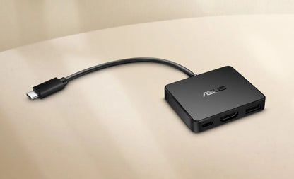 Докинг станция ASUS DC100 USB-C Mini Dock compact and lightweight HDMI 4K USB Type-A USB Type-C 100W PD passthrough