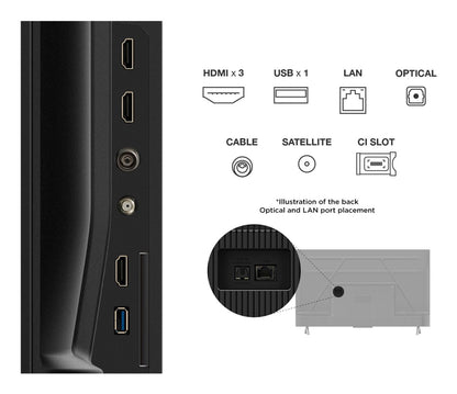 Телевизор TCL 43inch UHD 4K Android TV DVB Audio 2x10W HDR10 43P69K