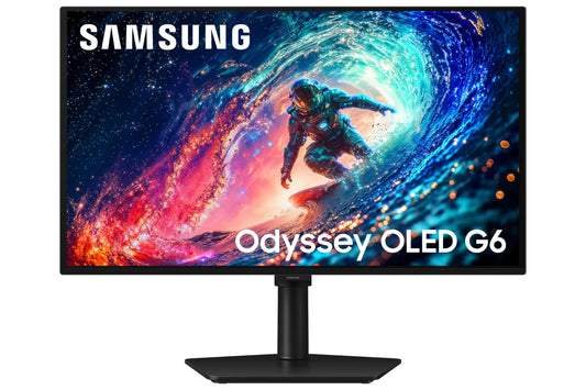 Гейминг монитор Samsung LS27HG612SUXEN 27inch 2560x1440 OLED 240Hz 0.03ms 16:9 200cd/m2 HDMI DP Black